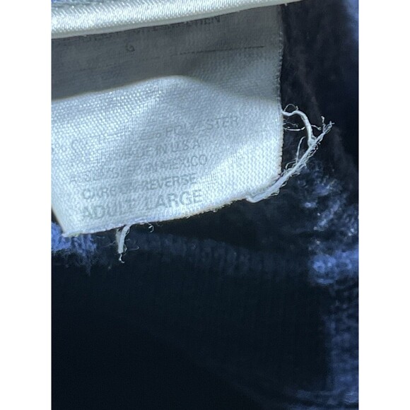 michigan wolverines crewneck sweatshirt Men L Blue Knit NCAA Pullover @J2 Hanes - Picture 6 of 7